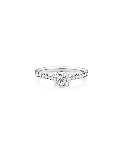 Engagement Ring with 1 1/4 Carat TW of Diamonds in 14kt White Gold