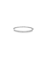 Bangle with 2 Carat TW Of Diamonds in 10kt White Gold