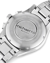 Montre chronographe en acier inoxydable pour homme