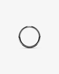 8mm Brushed Dome Wedding Band in Tantalum and 10kt White Gold