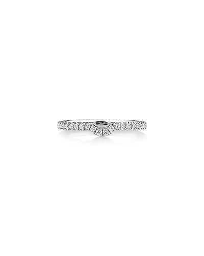 Alliance Sir Michael Hill Designer en or blanc 18 K avec diamants totalisant 0,22 ct