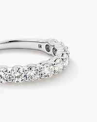 1.25 Carat TW Claw Set Laboratory-Grown Diamond Wedding Ring in 14kt White Gold