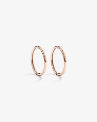12mm Sleepers 10kt Rose Gold