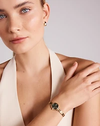 Ladies 19mm Petite Watch in Gold-Tone Stainless Steel