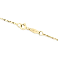 55cm (22") Box Chain in 10kt Yellow Gold