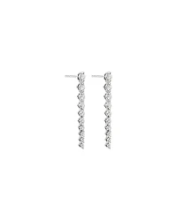 Drop Earrings with 1.00 Carat TW of Diamonds in 18kt White Gold