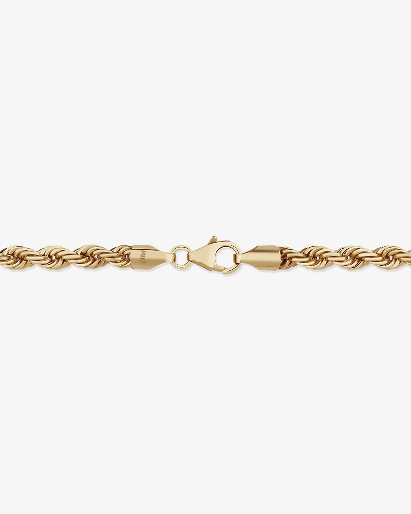 60cm (24") Rope Chain in 10kt Yellow Gold