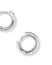 Anneaux courts en argent sterling de 11 mm