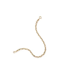 Bracelet belcher de 19 cm en or jaune 10 K