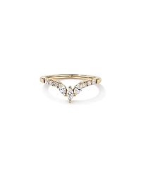Wedding Ring with .38TW of Diamonds in 14k Yellow Gold