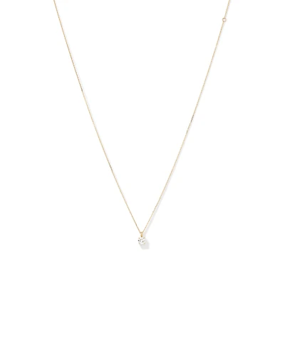 0.50 Carat TW Laboratory-Grown Diamond Solitaire Pendant in 14kt Yellow Gold