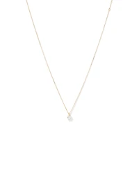 0.50 Carat TW Laboratory-Grown Diamond Solitaire Pendant in 14kt Yellow Gold