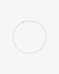 50cm (20") Fine Curb Chain in 10kt Yellow Gold