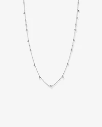 60cm (24") Bead Necklace in Sterling Silver