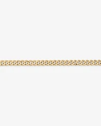 23cm (22") 9mm Width Semi Solid Diamond Cut Curb Bracelet in 10kt Yellow Gold