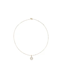 Lume Lab Round Pendant with 1.00 Carat TW of Laboratory-Grown Diamonds in 10kt Gold