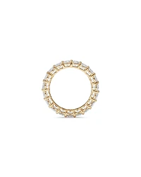 3.00 Carat TW Round Brilliant Laboratory-Grown Diamond Eternity Ring in 14kt Yellow Gold