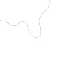 45cm (18") 1mm-1.5mm Width Solid Belcher Chain in 10kt Yellow Gold