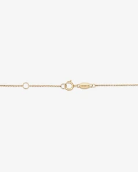 19cm (7.5") A Initial Bracelet in 10kt Yellow Gold