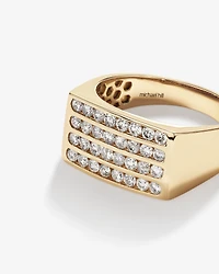 Men's Ring with 1.03 Carat TW of Diamonds in 10kt Yellow Gold