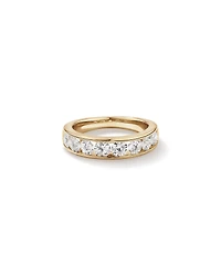 1.50 Carat TW Channel Set Round Brilliant Lab-Grown Diamond Wedding Ring in 14kt Yellow Gold