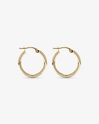 18mm Hoop Earrings in 10kt Yellow Gold