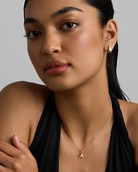 Pendentif initiale "A" en or jaune 10 carats