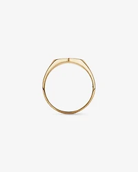 Heart Signet Ring in 10kt Yellow Gold