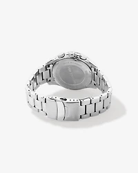 Men's Solar Chronograph Watch in Stainless Steel