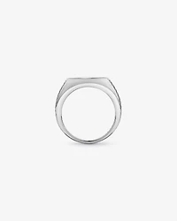 Tiger Eye Signet Ring in Sterling Silver