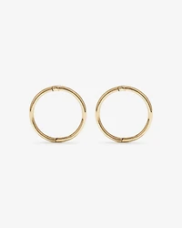 Dormeuses de 12 mm en or rose 10 K