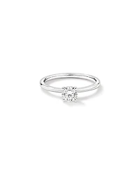 0.50 Carat TW Round Brilliant Canadian Diamond Solitaire in 18kt White Gold