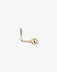 Ball Nose Stud in 10kt Yellow Gold