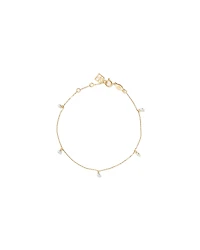 Micro Cultured Freshwater Pearl Bracelet in 10kt Gold