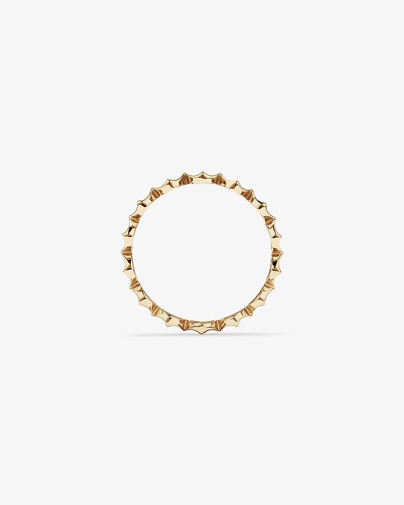 Signature Connect Curve Ring 10kt Rose Gold