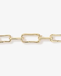 20.5cm (8") Alternate Clip Link Bracelet in 18ct Yellow Gold Vermeil