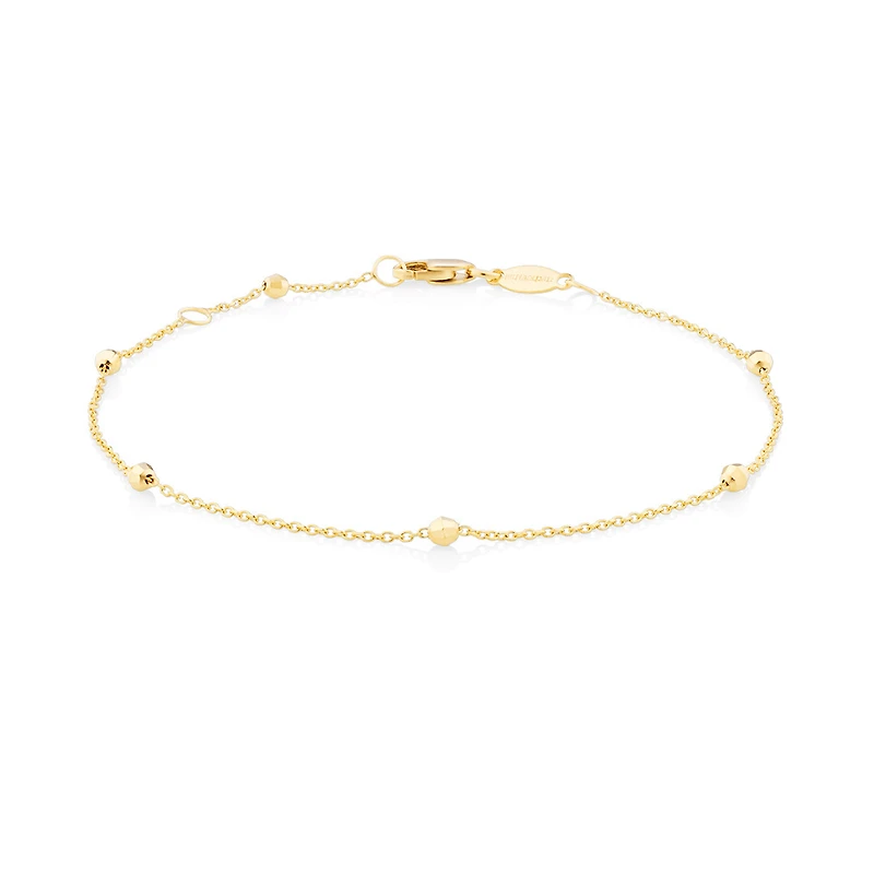 19cm (7.5") Bracelet In 10kt Yellow Gold