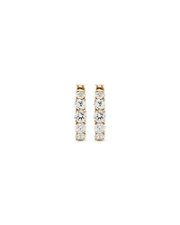Boucles d’oreilles Huggie Lab Diamond 3.02TW en or 10kt
