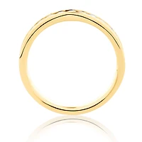 Wedding Band with 0.50 Carat TW of Diamonds in 14kt Yellow Gold