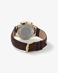 Men's 42mm Chronograph Watch in Gold-Tone Stainless Steel