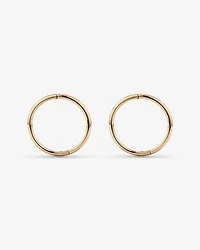 12mm Sleepers in 10kt Yellow Gold