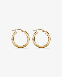 15mm Hoop Earrings 10kt Yellow Gold
