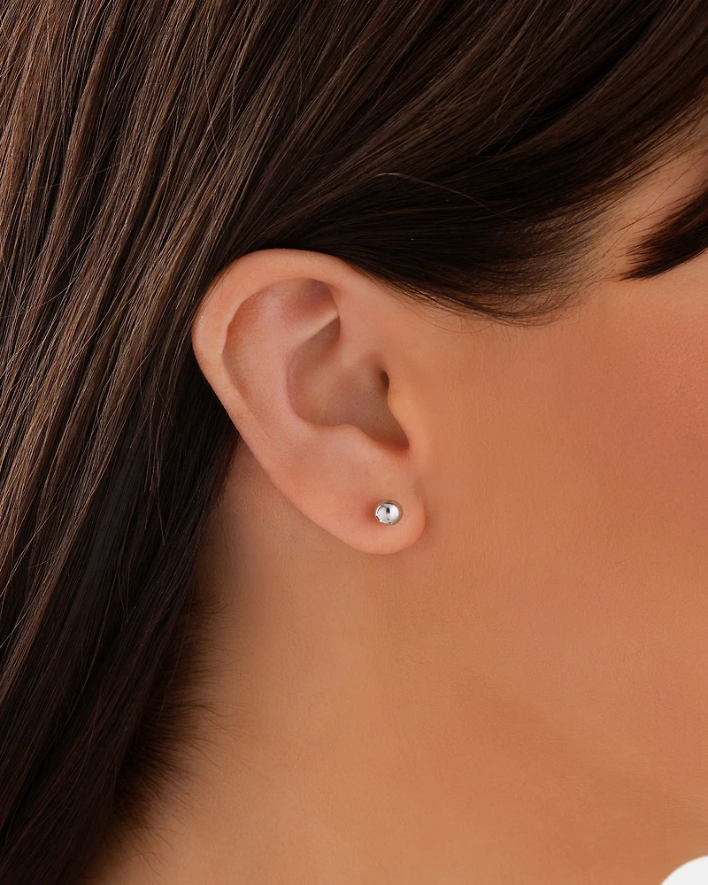 5mm Ball Stud Earrings 10kt Yellow Gold
