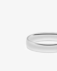 5mm Lite Half Round Wedding Band in Platinum