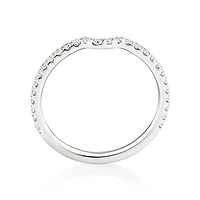 Sir Michael Hill Designer Wedding Band with Carat TW of Diamonds in 18kt White Gold