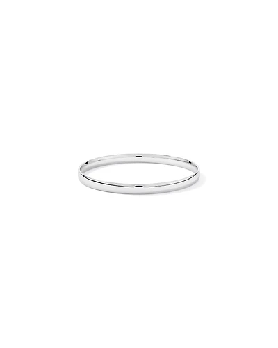 Jonc rond solide 65 mm (2,56") largeur 5,5 mm en argent sterling