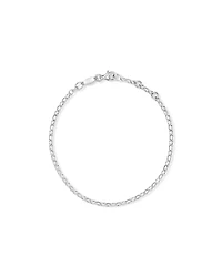 Round Belcher Bracelet in Sterling Silver