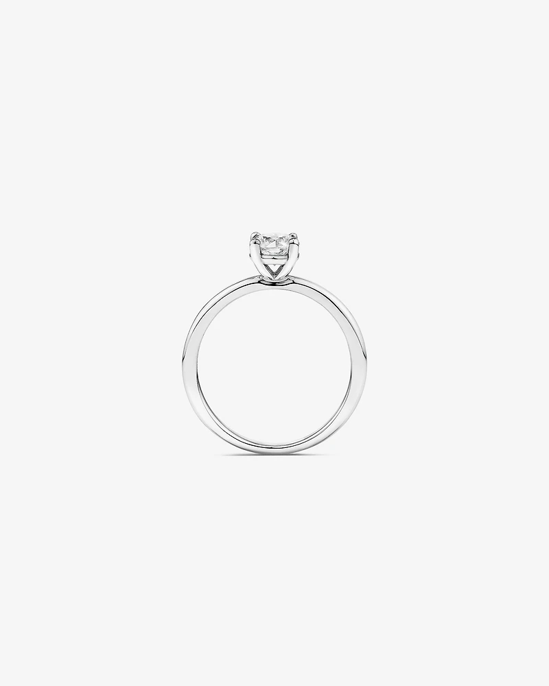Carat TW Round Brilliant Solitaire Ring in 18kt White Gold