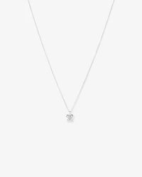 Collier Pendentif Papillon En Zircon Cubique En Argent Sterling