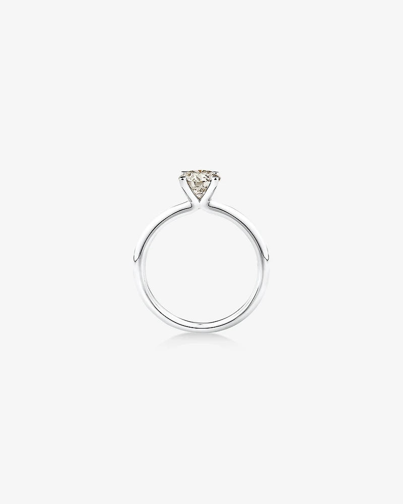 Solitaire Engagement Ring with 1 Carat TW of Diamonds in 14kt White Gold